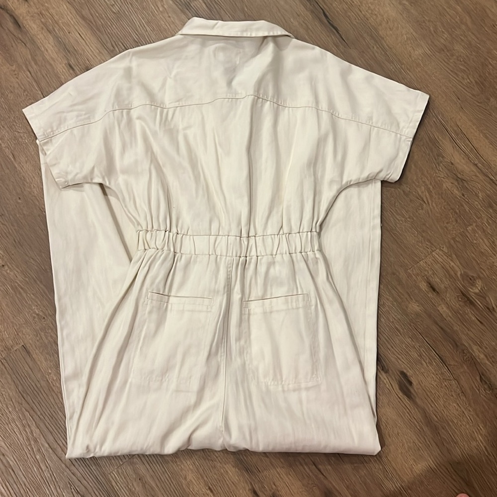 Universal Thread Cream Jumpsuit - image 4